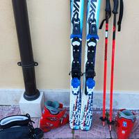 Sci bambino 120 e scarponi n 30