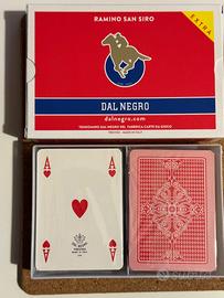 carte da gioco dal negro