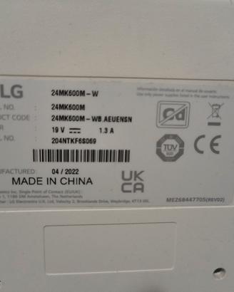 Schermo LG 