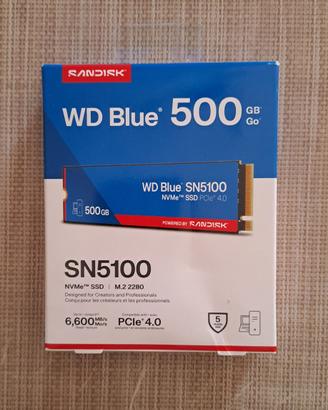 Hard disk Sandisk WD Blue SN5100 500 GB