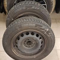 pneumatici invernali con cerchione