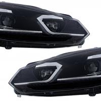 Fari anteriori vw golf 6 led freccia led dinamica