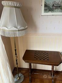 Antico tavolino scacchiera