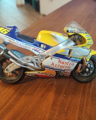 Modellino moto Valentino Rossi Nastro Azzurro