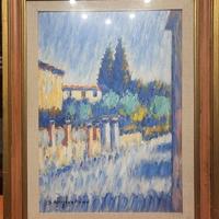 Olio su tela di Dino Migliorini