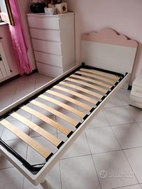Letto bambina più materasso