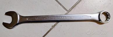 CHIAVE COMBINATA STELLA E FISSA 40mm ACCIAIO Cr-V