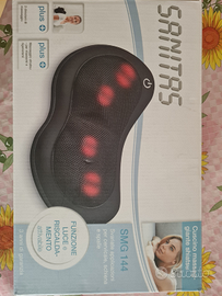 Cuscino massaggiante e riscaldante per cervicale