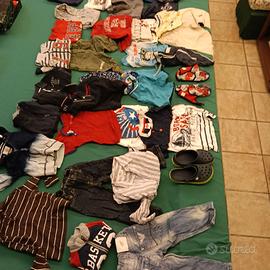 Lotto abbigliamento bimbo tre quattro anni