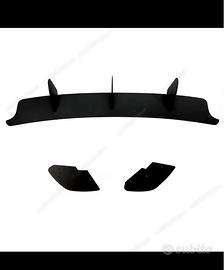 Spoiler sotto paraurti posteriore golf 6 gti