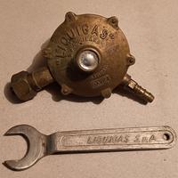 riduttore LIQUIGAS vintage con chiave originale