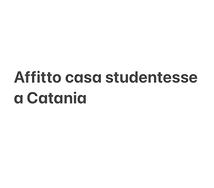 Stanza studenti Catania