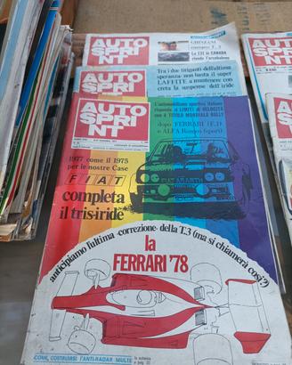 collezione rivista Autosprint 