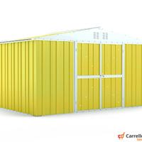 Box lamiera deposito Acciaio 403x269cm giallo