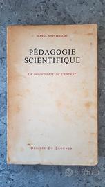 libro maria montessori pedagogia vintage anni 50