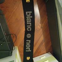 Sciarpa Udinese vintage blanc e neri