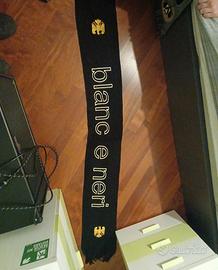 Sciarpa Udinese vintage blanc e neri