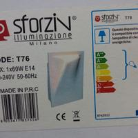 Lampade, breccia nel muro, nuove.