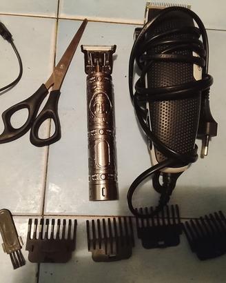 2 macchinette per tagliare i capelli 