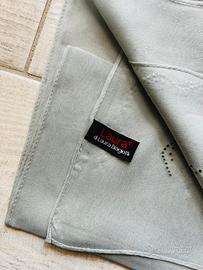 Foulard grigio Biagiotti 100% seta