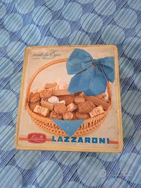 scatola biscotti Lazzaroni