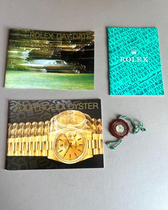 Rolex Day Date set 18039-18039 Eng 1996
