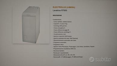 Lavatrice REX elecrtrolux