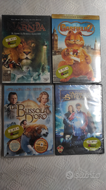 Lotto DVD nuovi film e cartoni animati