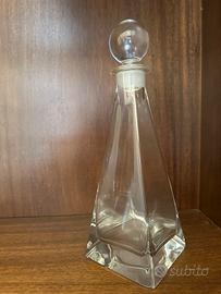 Decanter vintage in cristallo