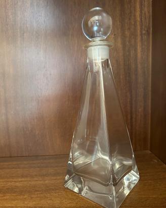 Decanter vintage in cristallo