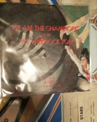 vinile Queen raro we are the champion 