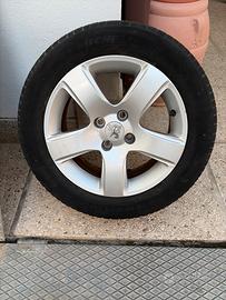 Cerchio e Pneumatico Peugeot 3008/5008