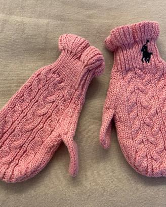 Ralph Lauren Baby guanti muffole bambina 9-24mesi