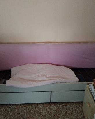 letto singolo con cassetti 