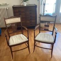 Coppia sedie Liberty