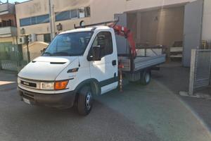 IVECO Daily 35C12 Cassone Lungo Gru FASSI F28 -200