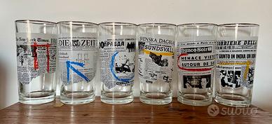 Raro Set 6 Bicchieri Long Drink Vintage