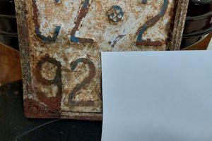 rara targa vespa d epoca catanzaro