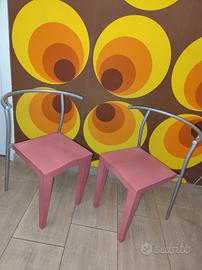 Coppia Di Sedie Kartell Modello Dr Globe anni 80