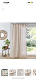 10 Tende Lino Onega 260x135cn - La Redoute