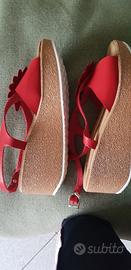 scarpe rosse nuove mai indossate 