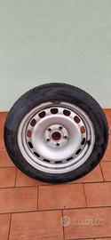 4 Cerchi in ferro + Copricerchi 16” Golf 7
