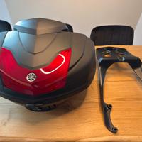 Bauletto originale Yamaha 50L + portabauletto