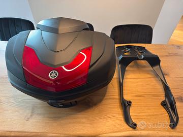 Bauletto originale Yamaha 50L + portabauletto