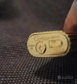 ACCENDINO MUST DE CARTIER Oro Acciaio 