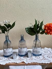 3 bottiglie vuote Gin Mare .