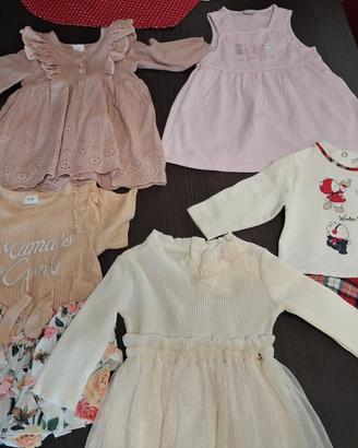 Abbigliamento neonata 3 e 6 mesi