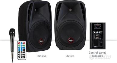 Alecto PAS-208 Sound System Set, Bluetooth/MP3/WMA