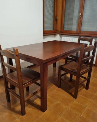 tavolo legno massello NO sedie