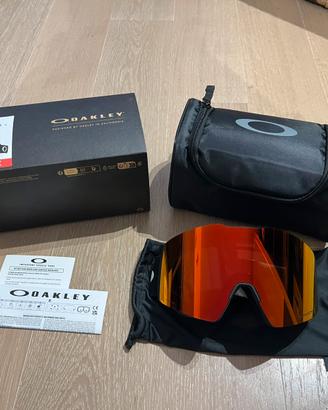 Maschera da Sci Oakley Prizm Nuova Arancione